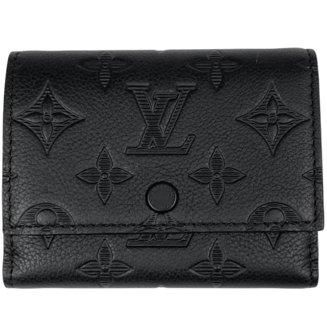 Louis Vuitton Victor Wallet Monogram Shadow Leather Noir in Black Leather from The Reluxe, photo 1 of 1