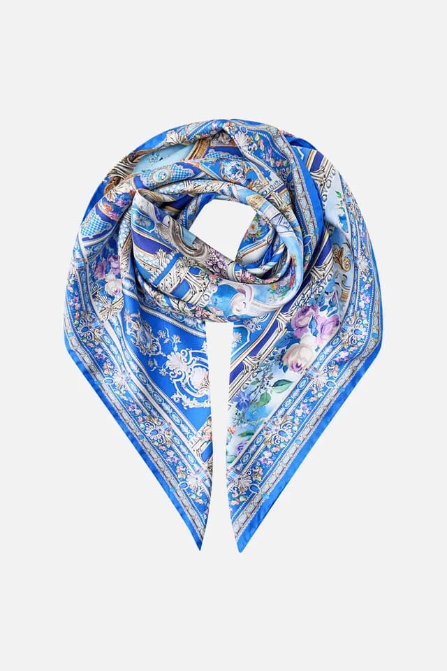 Camilla eBoutique PRINTED SILK TWILL SQUARE SCARF OTTOMAN OPULENCE, image 1 of 1 from CAMILLA