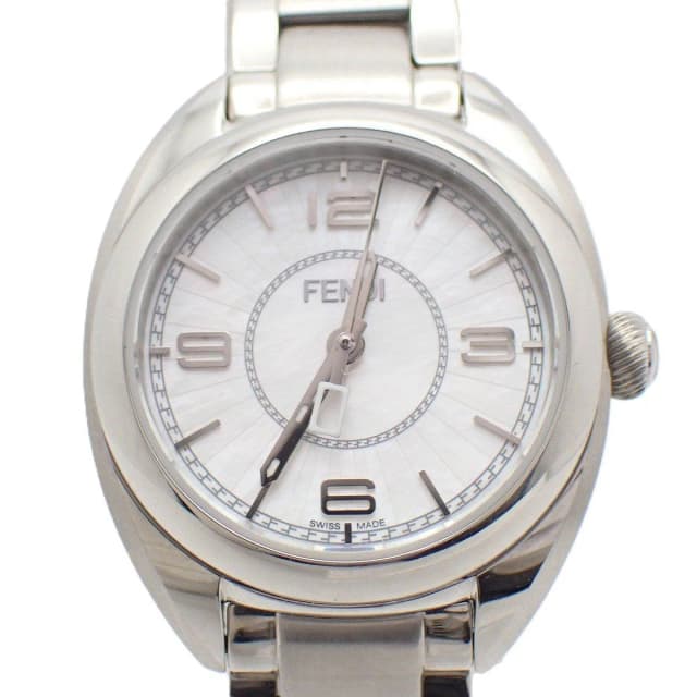 Fendi Momento Quartz Watch Shell Dial SS from The Reluxe, photo 1 of 1