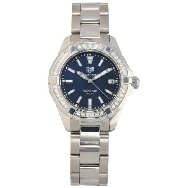TAG Heuer Aquaracer WAY131N 35mm Stainless Steel Watch from H&T, photo 1 of 1
