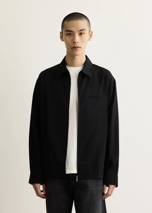 Jacquemus La Chemise Mecano in BLACK 990, image 1 of 1 from Incu