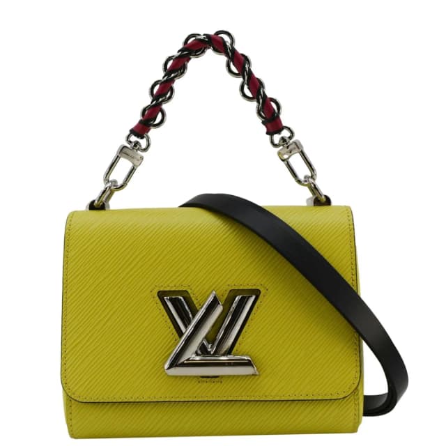 Louis Vuitton Twist PM Epi Leather Crossbody Bag Yellow in Yellow Leather from Dallas Designer Handbags, photo 1 of 1