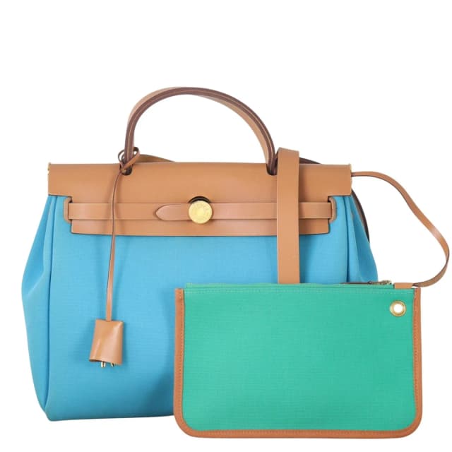 Hermès Herbag Zip 31 Bag in Canvas from Luxe.It.Fwd, photo 1 of 1