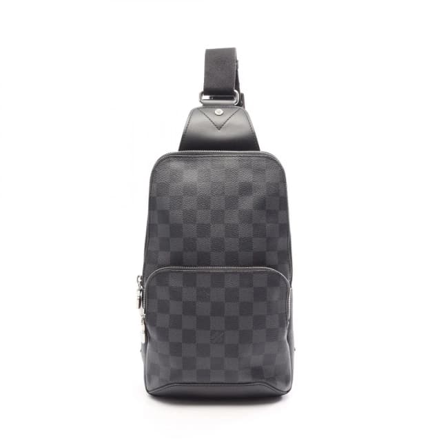 Louis Vuitton Waist Bag Avenue Damier Graphite Canvas Leather in Grey Canvas from The Reluxe, photo 1 of 1