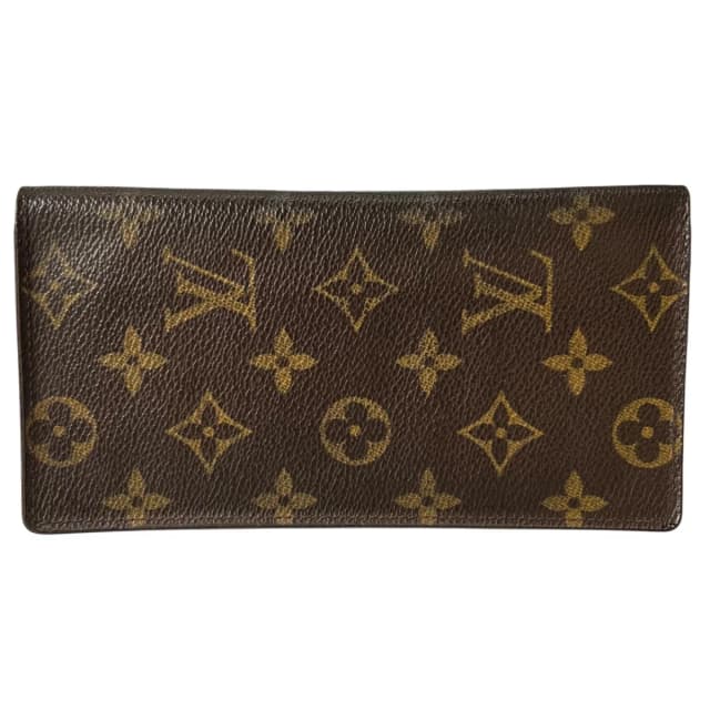 Louis Vuitton Porte-Valeurs Cartes Credit Wallet Monogram Canvas Brown in Brown Coated canvas from The Reluxe, photo 1 of 1