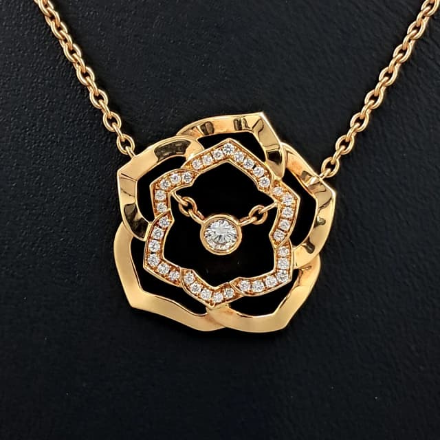 Piaget Diamond Rose Necklace from GUGUS, photo 1 of 1