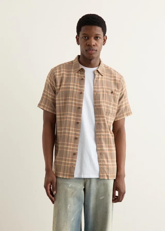 Patagonia A/C Shirt in Bloom: Seabird Grey, image 1 of 1 from Incu