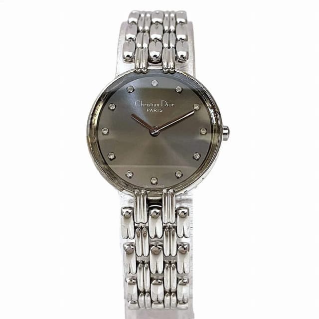 Dior Bakira Watch SS Quartz Gunmetal Dial from The Reluxe, photo 1 of 1