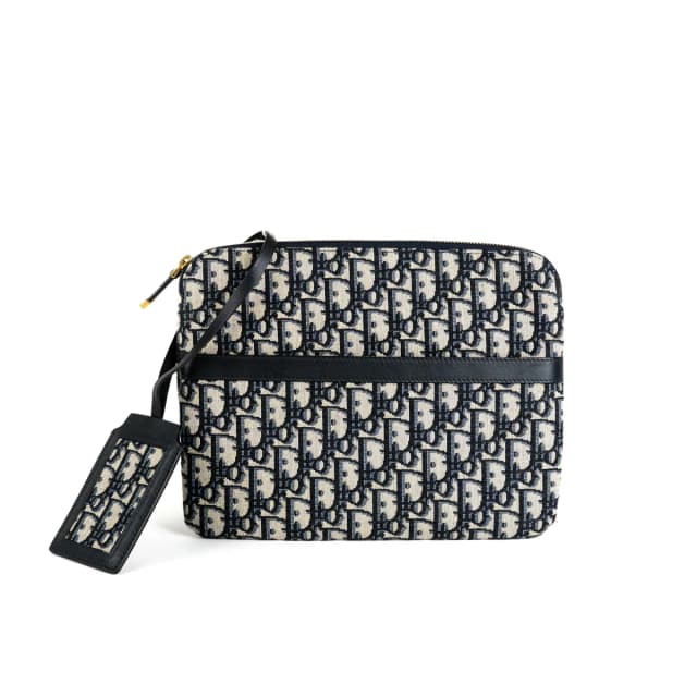 Dior Travel Pouch Oblique in Canvas from The Purse Affair, photo 1 of 1