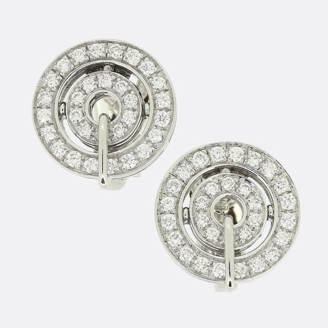 Bvlgari Diamond Astrale Earrings from The Vintage Jeweller, photo 1 of 1