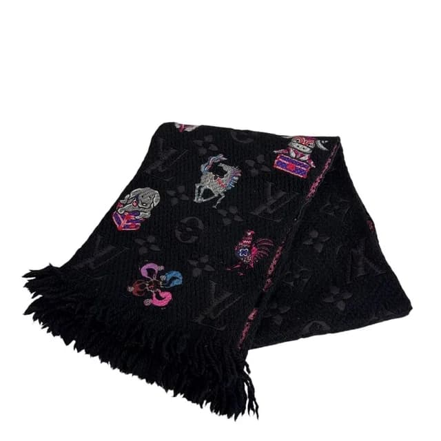 Louis Vuitton Super Station Scarf in Silk from The Reluxe, photo 1 of 1