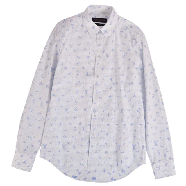 Louis Vuitton Shirt Long Sleeve Light Blue in Blue from The Reluxe, photo 1 of 1