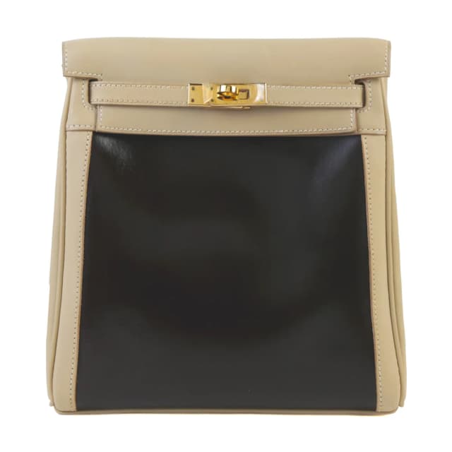 Hermès Kelly Ado PM Beige in Beige Box leather from Ginza Xiaoma, photo 1 of 1