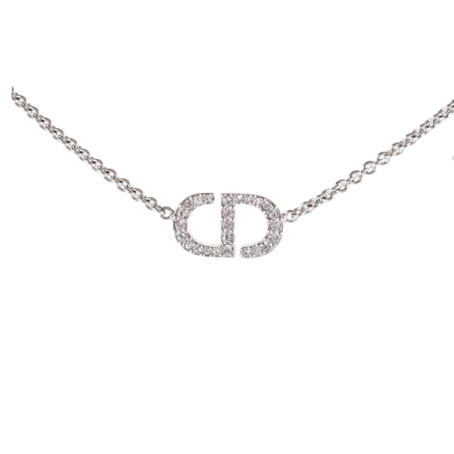 Dior CD Crystal Fashion Necklace from The Purse Affair, photo 1 of 1
