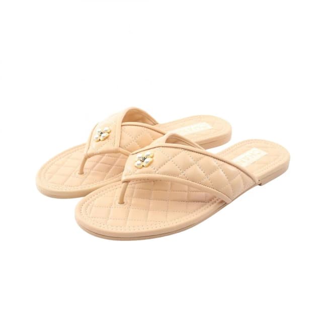 Chanel Sandals Quilted Leather in Leather from The Reluxe, photo 1 of 1