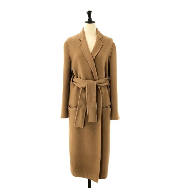 Celine Phoebe Philo Era Cashmere Crombie Coat Camel 36 in Brown Cashmere from The Reluxe, photo 1 of 1