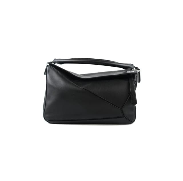 Loewe Medium Puzzle Black in Black Leather from The Purse Affair, photo 1 of 1