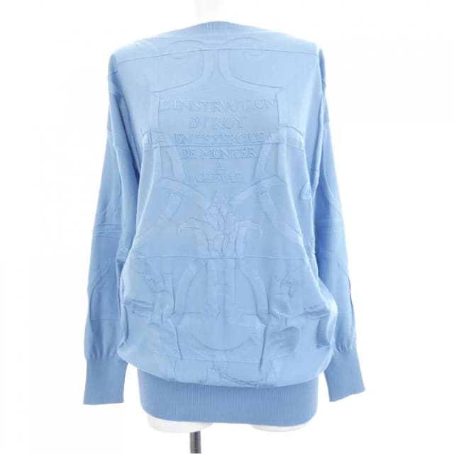 Hermès Knit Sweater Blue in Blue from The Reluxe, photo 1 of 1