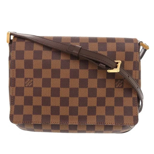 Louis Vuitton Musette Tango Damier Brown Shoulder Bag in Brown Canvas from The Reluxe, photo 1 of 1