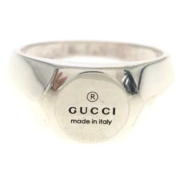 Gucci Trademark Slim Ring Silver in Silver from The Reluxe, photo 1 of 1