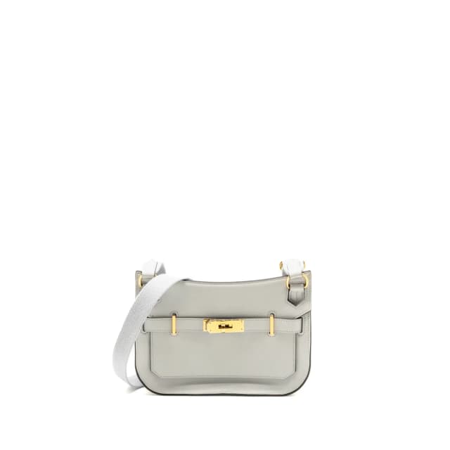 Hermès mini Jypsiere Swift gris platine GHW stamp K in Grey Swift leather from EMIER, photo 1 of 1