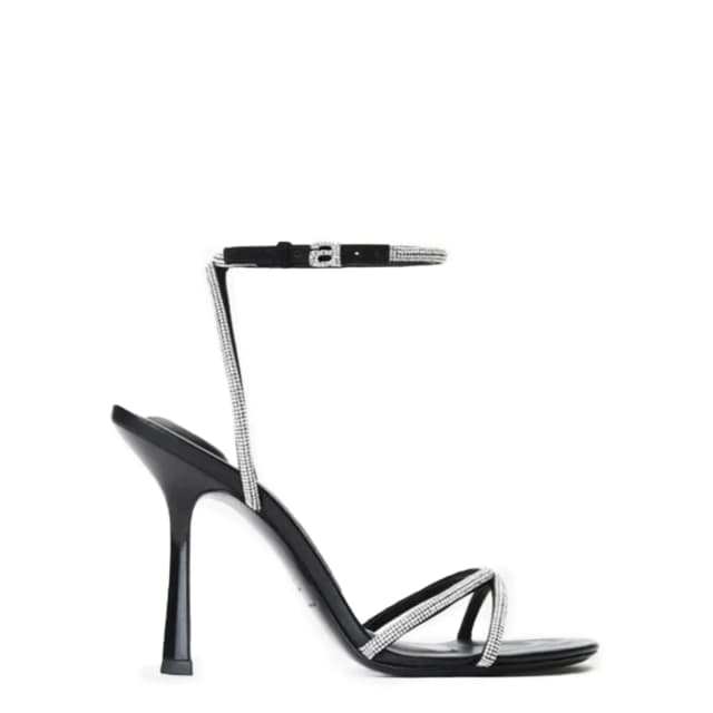 Alexander Wang Dahlia Heels 105 Heels, Crystal/Black, image 1 of 1 from Cultstatus