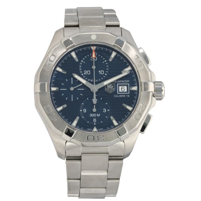 TAG Heuer Aquaracer CAY2112-2 43mm Stainless Steel Watch from H&T, photo 1 of 1