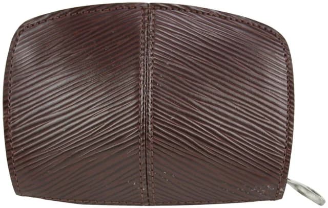 Louis Vuitton Moka Brown Epi Leather Demi Lune Zippy Coin Purse in Brown Leather from Bagriculture, photo 1 of 1