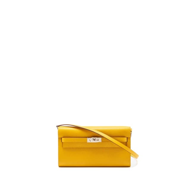 Hermès Kelly to Go Epsom 9D Jaune Ambre SHW Stamp Y in Yellow Epsom leather from EMIER, photo 1 of 1