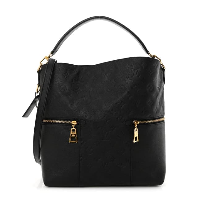 Louis Vuitton Melie Monogram Empreinte Leather Bag - Black in Black Leather from H&T, photo 1 of 1
