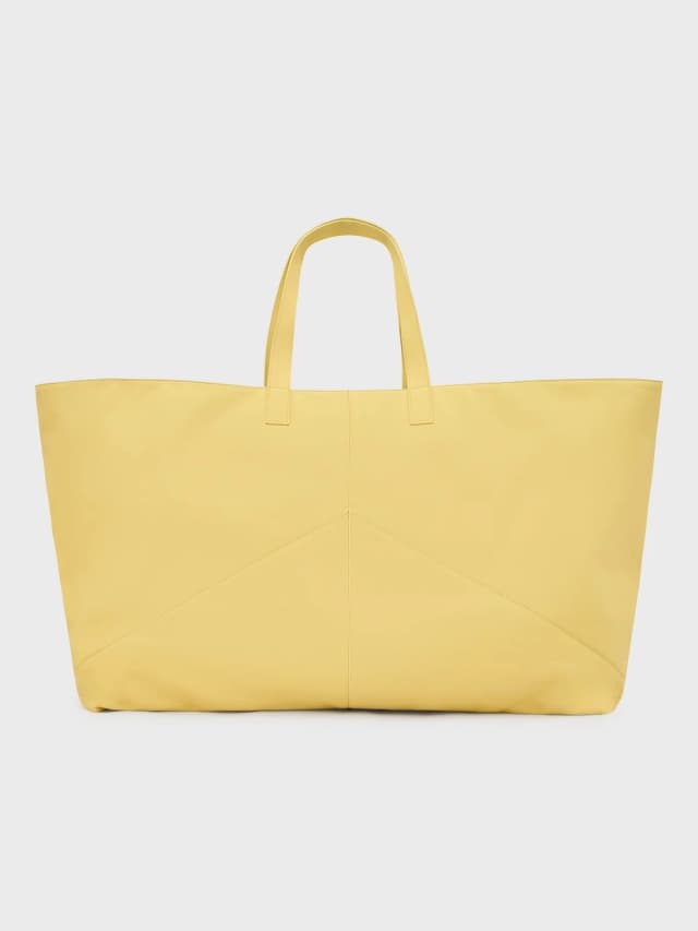 Bassike Minimal Leather Tote, image 1 of 1 from bassike