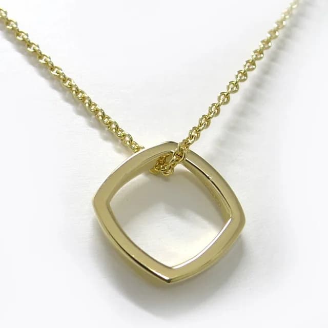 Tiffany & Co. Necklace Square Ring 18K Yellow Gold in Yellow from The Reluxe, photo 1 of 1