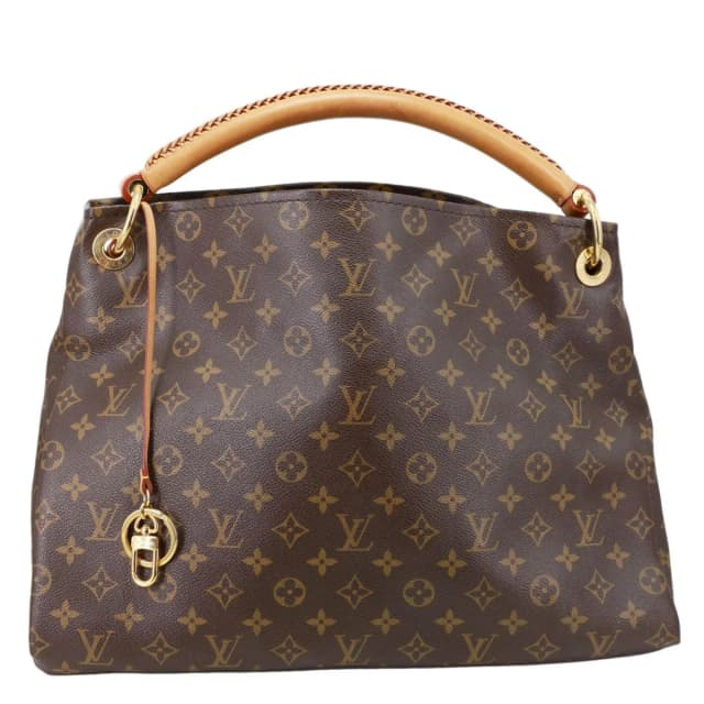 Louis Vuitton Artsy MM Monogram Canvas Hobo Bag Brown in Brown Coated canvas from Dallas Designer Handbags, photo 1 of 1
