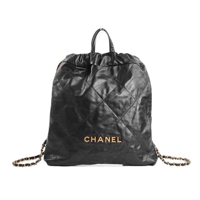 Chanel Backpack Black in Black from The Reluxe, photo 1 of 1