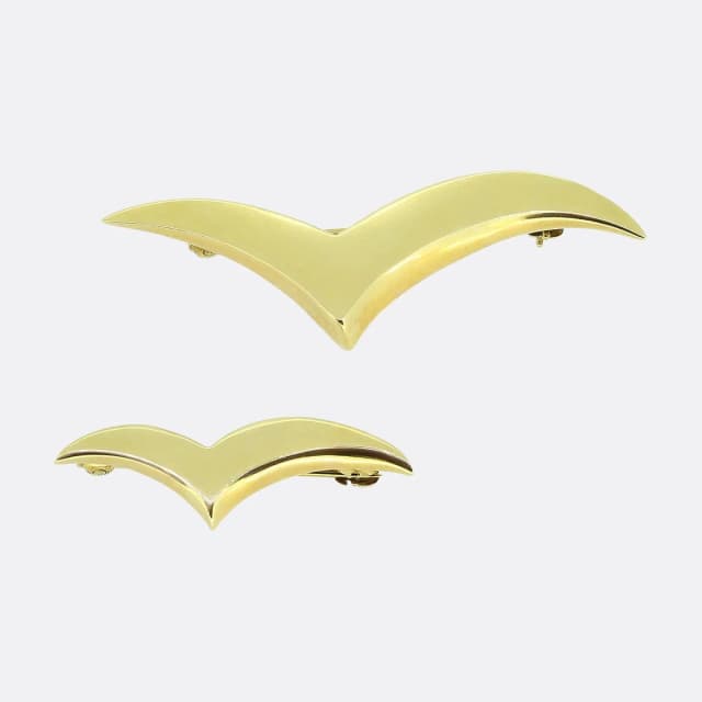Tiffany & Co. Seagull Bird Brooch Set from The Vintage Jeweller, photo 1 of 1
