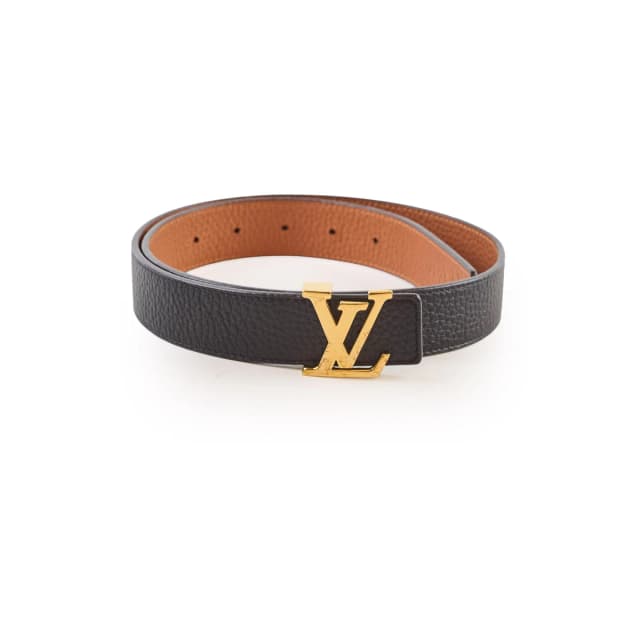 Hermès Louis Vuitton Reversible Belt Black/Tan Size 75 in Black from The Purse Affair, photo 1 of 1