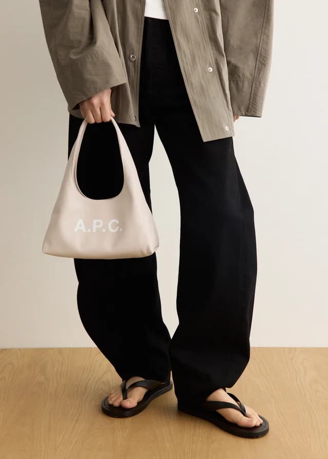 A.P.C. Baby Ninon Shoulder Bag in HAF PARMA, image 1 of 1 from Incu