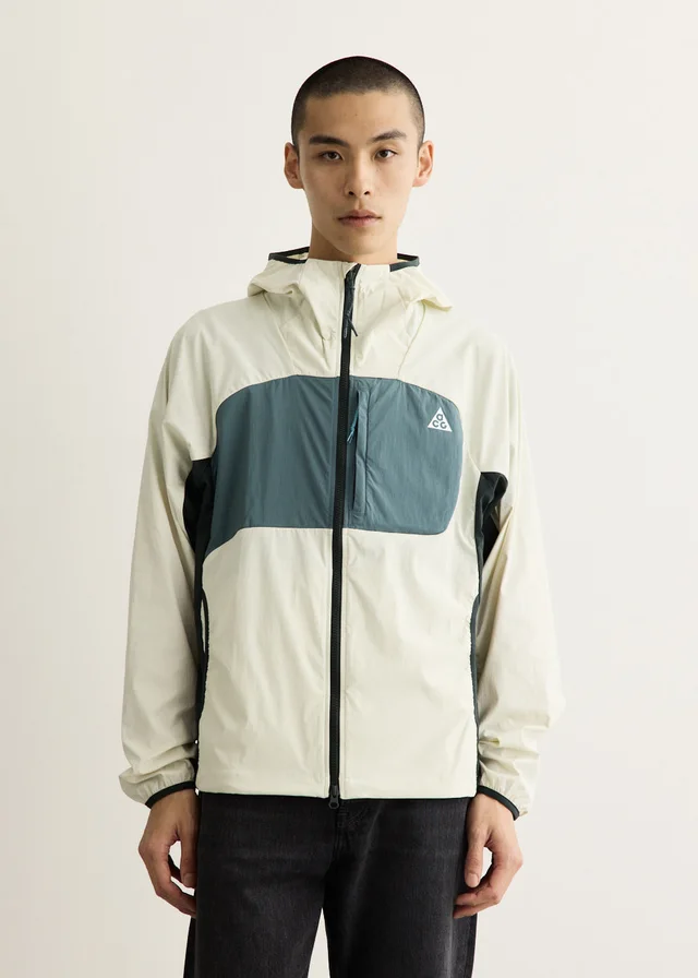 Nike ACG 'Five Towers' UV Protection Jacket in SEA GLASS/BLACK SPRUCE/SUMMIT, image 1 of 1 from Incu