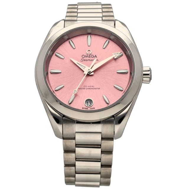 Omega Seamaster Aqua Terra Shades 220.10.34.20.10.003 34mm Stainless Steel Watch from H&T, photo 1 of 1
