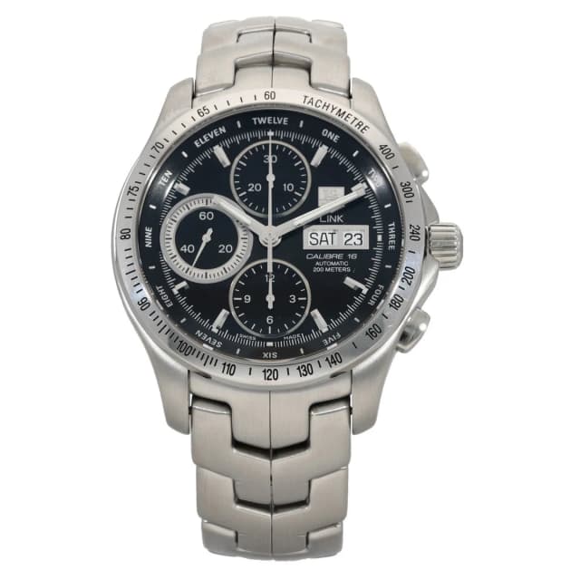TAG Heuer Link CJF211A 42mm Stainless Steel Watch from H&T, photo 1 of 1