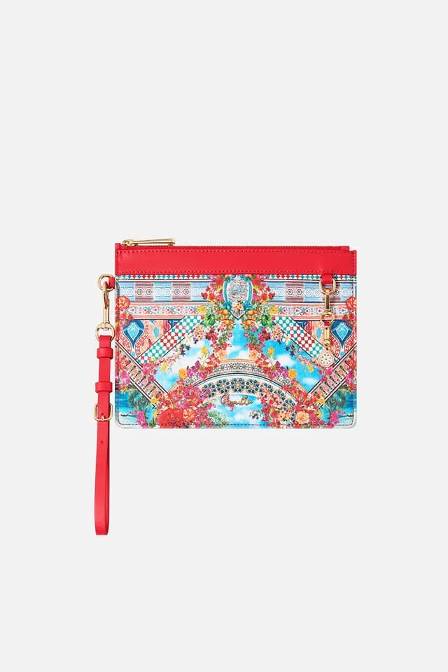 Camilla eBoutique CLUTCH WITH WRISTLET MEET ME IN MALLORCA, image 1 of 1 from CAMILLA