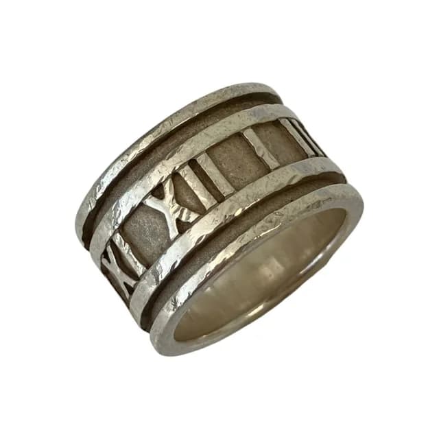 Tiffany & Co. Wide Atlas Ring Silver in Silver from The Reluxe, photo 1 of 1