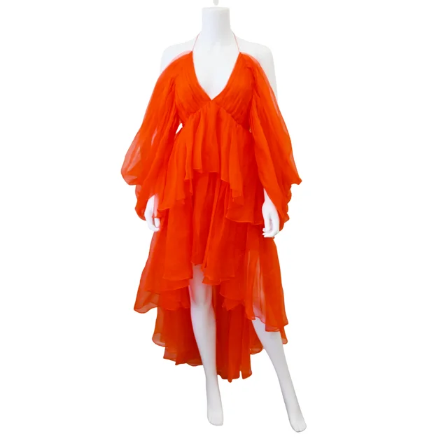 Zimmermann Natura Tiered Silk Organza Mini Dress in Silk from Clotheshorse Anonymous, photo 1 of 1