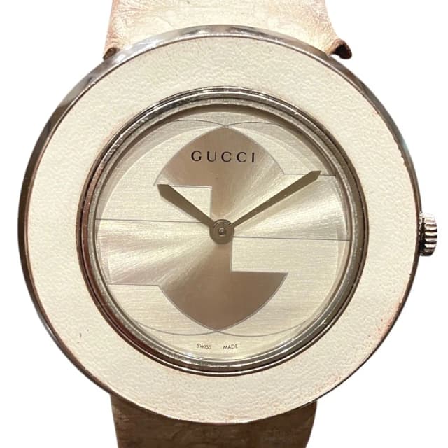 Gucci Uplay Watch SS Quartz Silver Dial 129.4 in Silver from The Reluxe, photo 1 of 1