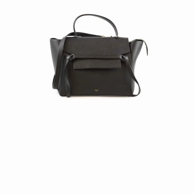Celine Belt Bag Mini Black in Black Leather from The Purse Affair, photo 1 of 1