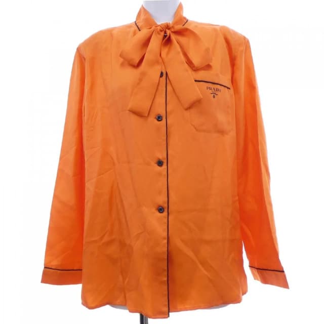 Prada Shirt Orange in Orange from The Reluxe, photo 1 of 1