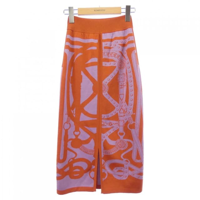 Hermès Skirt Orange in Orange from The Reluxe, photo 1 of 1