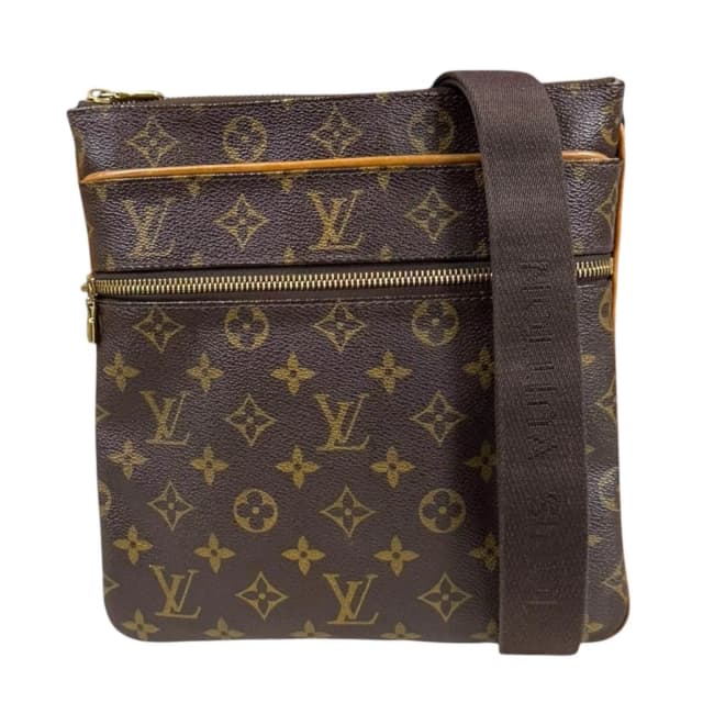 Louis Vuitton Pochette Valmy Monogram Shoulder Bag Canvas Brown Vintage in Brown Canvas from The Reluxe, photo 1 of 1