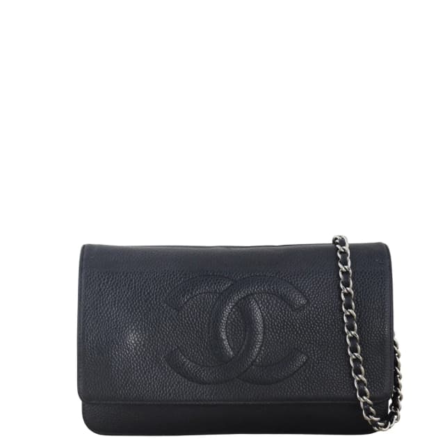 Chanel Timeless Wallet on Chain in Caviar leather from Luxe.It.Fwd, photo 1 of 1