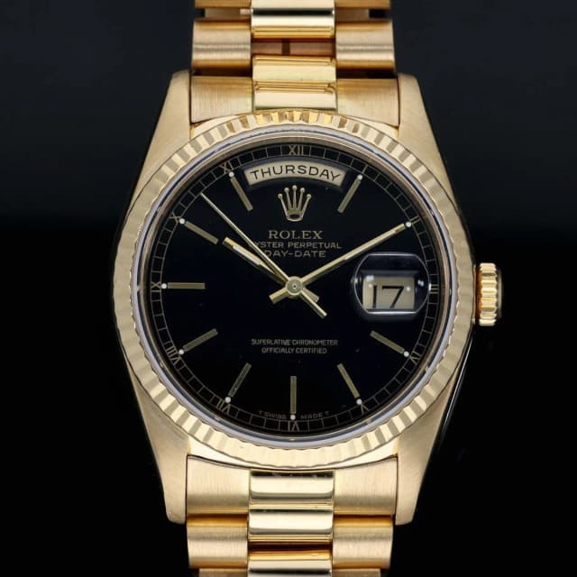 Rolex Day-Date 18238 36mm Gold Watch in Gold from H&T, photo 1 of 1